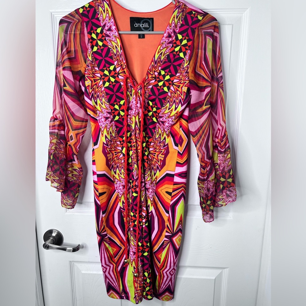 Analili XS Long Sleeve Dress New